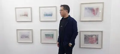 نمایشگاه نقاشی «آرایۀ پراکندگی»؛ آثار محمد ذاکری در گالری «اِو»