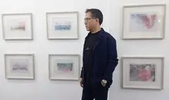 نمایشگاه نقاشی «آرایۀ پراکندگی»؛ آثار محمد ذاکری در گالری «اِو»