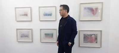 نمایشگاه نقاشی «آرایۀ پراکندگی»؛ آثار محمد ذاکری در گالری «اِو»
