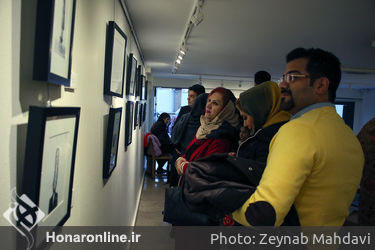 نمایشگاه طراحی سعید امکانی در گالری گلستان