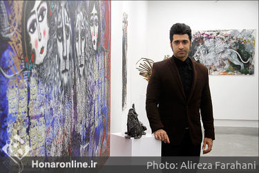 نمایشگاه آثار شمس الدین غازی در گالری ثالث