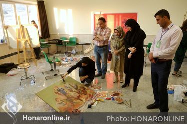 بیست و ششمین جشنواره هنرهای تجسمی جوانان در دانشگاه ایلام
