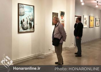 نمایشگاه گروهی نقاشان اردبیل در گالری لاله