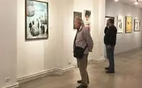 نمایشگاه گروهی نقاشان اردبیل در گالری لاله