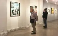 نمایشگاه گروهی نقاشان اردبیل در گالری لاله