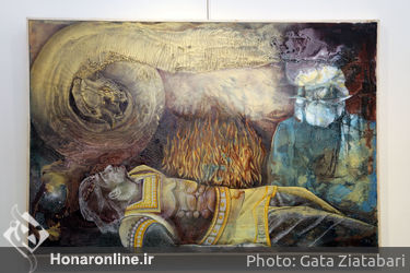 نمایشگاه چهارمین جشنواره هنر مقاومت در موسسه فرهنگی هنری صبا
