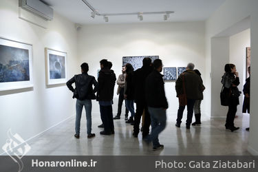 نمایشگاه گروهی نقاشی‌های هنرمندان جوان در گالری اثر