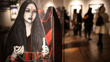 Ariana Gallery showing Maral Esfahani paintings