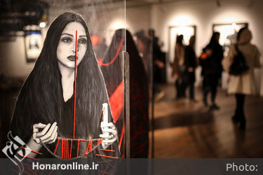 افتتاحیه نمایشگاه نقاشی‌های مارال اصفهانی در گالری آریانا