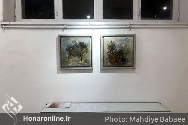 نمایشگاه نقاشی ابراهیم اکبری‌گرز در گالری هفت ثمر