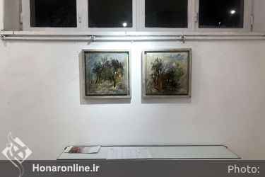 نمایشگاه نقاشی ابراهیم اکبری‌گرز در گالری هفت ثمر