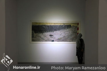 نمایشگاه نقاشی بیژن اخگر در گالری اعتماد نگارستان