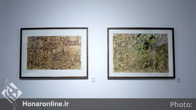 افتتاحیه نمایشگاه آثار تجسمی هنرمندان سینمایی 