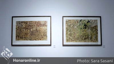 افتتاحیه نمایشگاه آثار تجسمی هنرمندان سینمایی 