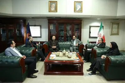 دیدار معاون امور رسانه‌ای وزیر فرهنگ با رئیس سازمان اسناد و کتابخانه ملی 