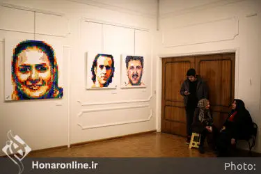 افتتاحیه نمایشگاه پرتره 100 چهره ورزشی ایران در کاخ سعدآباد