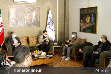 بازدید وزیر فرهنگ و ارشاد اسلامی از یازدهمین دوسالانه سرامیک