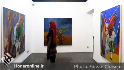 نمایشگاه نقاشی‌های مرتضی اسدی در گالری آریا 