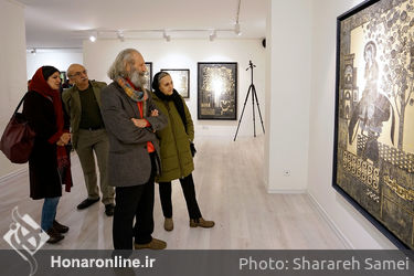 نمایشگاه آثار ایرج اسکندری  در گالری ساربان