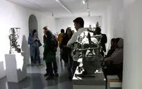 نمایشگاه مجسمه‌های حسین آزادی در گالری اعتماد