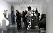 نمایشگاه مجسمه‌های حسین آزادی در گالری اعتماد