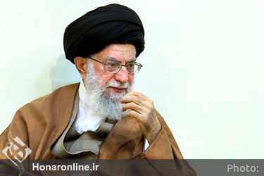 دیدار جمعی از بازیگران، کارگردانان و تهیه‌کنندگان سیما با رهبر معظم انقلاب