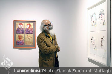 افتتاحیه نمایشگاه آثار مهدی سحابی در موزه هنرهای معاصر تهران