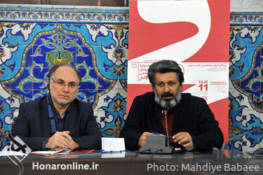 مراسم رونمایی از پوسترهای یازدهمین جشنواره هنرهای تجسمی فجر
