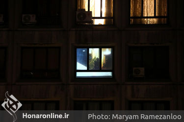سهراب کاشانی - بالابر اثر سیاوش نقشبندی در بلوار کشاورز برج سامان پنجره طبقه‌ی3