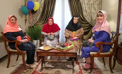 سری جدید "شام ایرانی" کلید خورد / مهمانی بازیگران زن با تم مدرسه