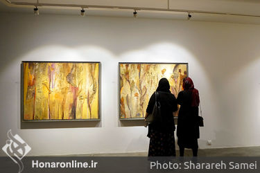 نمایشگاه نقاشی شیرین اتحادیه در گالری شیرین 