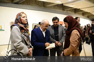 افتتاحیه ششمین دوسالانه نقاشی دامونفر