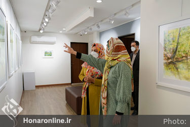 نمایشگاه نقاشی‌های نرگس عباسی در نگارخانه بهارک