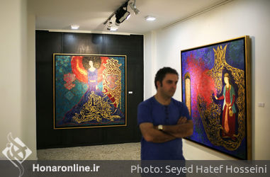 نمایشگاه نقاشی آرش لاهیجی در گالری نگاه