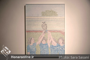 نمایشگاه نقاشی محمدرضا میرزایی در گالری طراحان آزاد