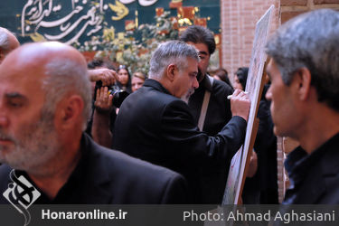 مراسم یادبود یدالله صمدی در مسجد پیامبر اعظم(ص)