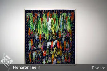 افتتاحیه نمایشگاه نقاشی‌های آنه محمد تاتاری در گالری اعتماد