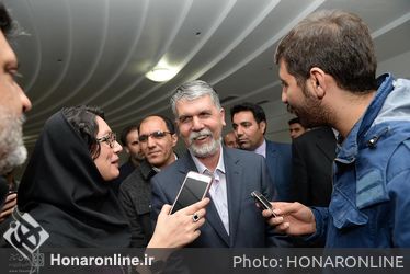 حضور وزیر فرهنگ و ارشاد اسلامی در جشنواره تئاتر فجر