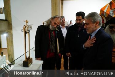 مراسم اختتامیه نمایشگاه آثار تجسمی هنرمندان پیشکسوت در فرهنگسرای نیاوران