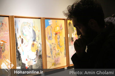نمایشگاه نقاشی سید محمد مساوات در گالری محسن