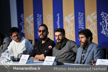 نشست فیلم پوست در نهمین روز سی و هشتمین جشنواره فیلم فجر در پردیس ملت 