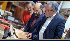 بازدید رئیس سازمان اسناد و کتابخانه ملی ایران از مجموعه نفیس نسخ خطی در تاشکند