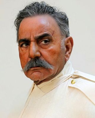 تصویر جدید از گریم پرویز پرستویی در سریال «شکارگاه»