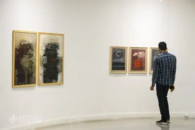 دو نمایشگاه "جنگ خاموش" و "گستره" در خانه هنرمندان ایران