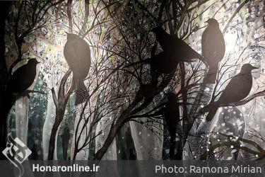 نمایشگاه نقاشی‌های هرمز مه‌منش در گالری ایوان