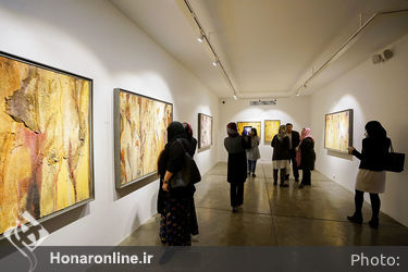 نمایشگاه نقاشی شیرین اتحادیه در گالری شیرین 
