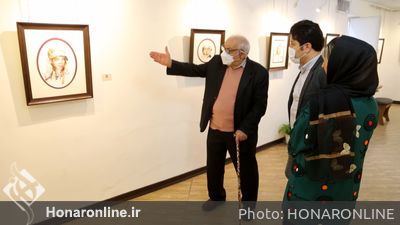 نمایشگاه نقاشی «روایت آب و رنگ»  آثار شیوا فضلی در نگارخانه گلهای داودی