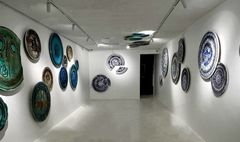 نمایشگاه «آبی سفید» ایرج شافعی در گالری کوین