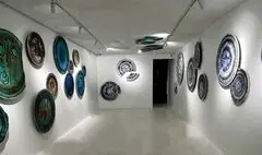نمایشگاه «آبی سفید» ایرج شافعی در گالری کوین