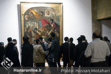 نمایشگاه نقاشی‌های حسن روالامین در گالری فرهنگسرای نیاوران